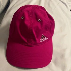 Hot Pink Adidas Hat (adjustable velcro)